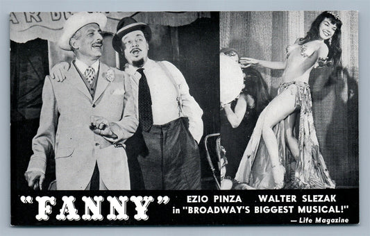 NEW YORK NY MAJESTIC THEATRE BROADWAY MUSICAL ADVERTISING VINTAGE POSTCARD