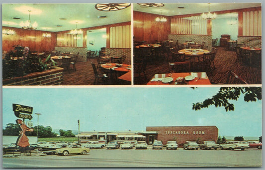 MIFFLINTOWN PA ZIMMIE'S DINNER VINTAGE POSTCARD