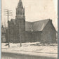 REYNOLDSVILLE PA BAPTIST CHURCH UNDIVIDED ANTIQUE POSTCARD