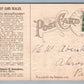 POST CARD DEALER ADVERTISING ANTIQUE POSTCARD WEST BETHEL MAINE