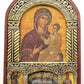 GREEK BYZANTINE RUSSIAN STYLE ORTHODOX ICON on WOOD of HOLY VIRGIN