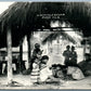 SEMINOLE INDIAN KITCHEN MUSA ISLE FLORIDA VINTAGE REAL PHOTO POSTCARD RPPC