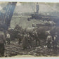 RPPC VINTAGE PHOTO POSTCARD by F.Gable Altoona PA TRAIN WRECK railway railroad