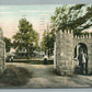 CAMDEN NJ WOODLYN PARK ENTRANCE ANTIQUE POSTCARD