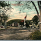 CAMDEN ME MOUNTAIN STREET & SOLDIERS MONUMENT ANTIQUE POSTCARD