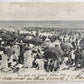 SUN BATH & BATHING ASBURY PARK N.J. ANTIQUE 1908 POSTCARD