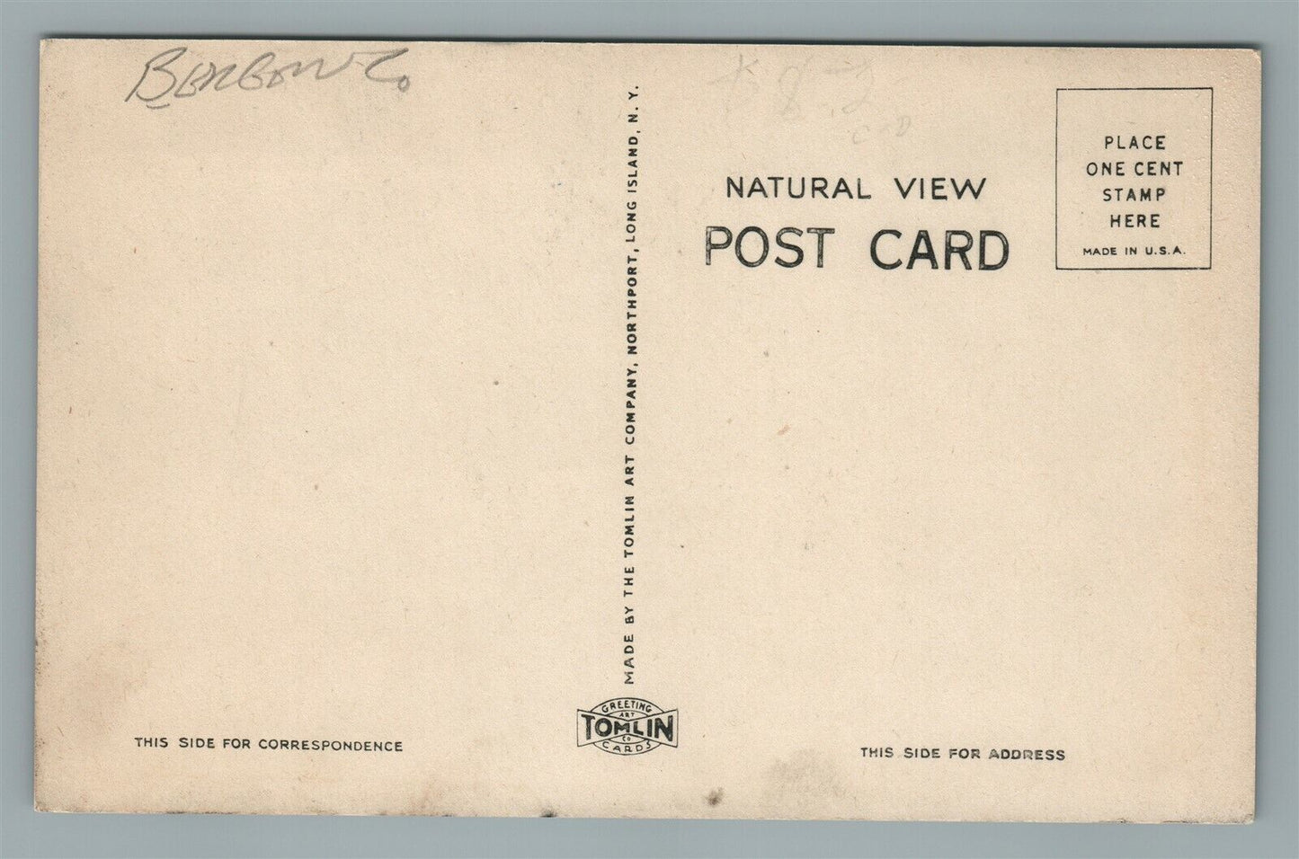 ENGLEWOOD NJ HOSPITAL VINTAGE POSTCARD