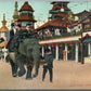 BROOKLYN NY CONEY ISLAND LUNA PARK ELEPHANT RIDE ANTIQUE POSTCARD