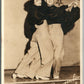 DANCING COUPLE ANTIQUE REAL PHOTO POSTCARD RPPC