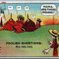 MAMA ARE THOSE INDIANS? FOOLISH QUESTIONS COMIC ANTIQUE POSTCARD  CORK CANCEL