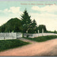 SAXONBURG PA UNION CEMETERY ANTIQUE POSTCARD