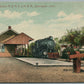 STONINGTON CT RAILROAD STATION RAILWAY TRAIN DEPOT ANTIQUE POSTCARD