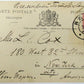 ANTIQUE POSTCARD - YALTA RUSSIA - NEW YORK USA CANCEL