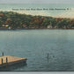 LAKE HOPATCONG NJ BYRAM COVE VINTAGE POSTCARD