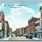 SHERBROOKE OUE CANADA WLLINGTON STREET ANTIQUE POSTCARD