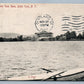 LITTLE YORK NY PARK PAVILION ANTIQUE POSTCARD