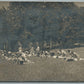 MASSAGE or FIRST AID LESSONS 1945 VINTAGE REAL PHOTO POSTCARD RPPC