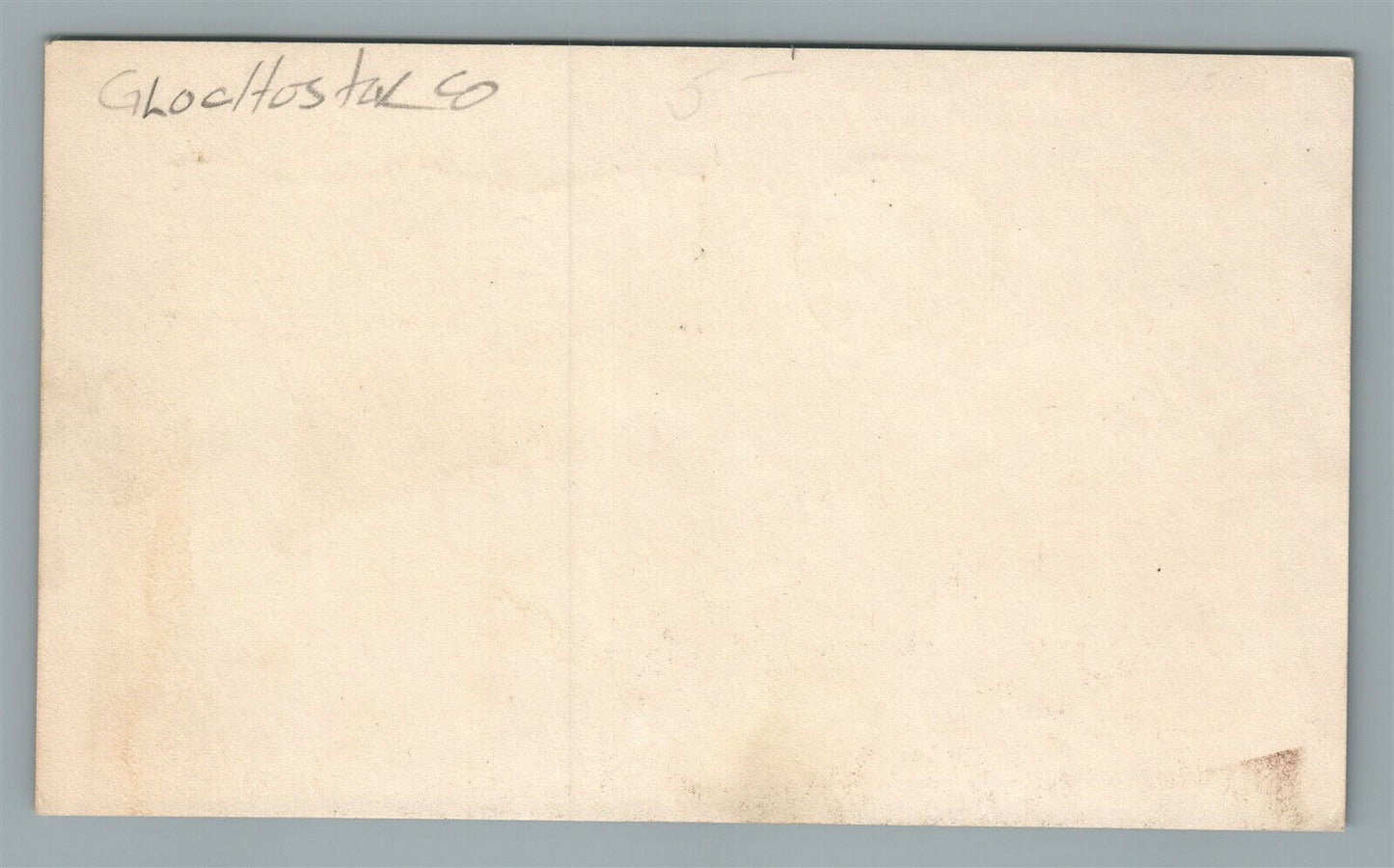 FRANKLINVILLE NJ POST OFFICE VINTAGE POSTCARD