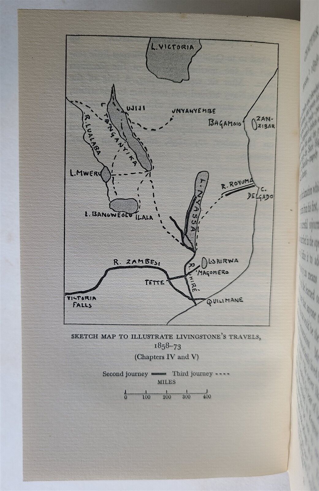 LIVINGSTONE by D.C. SOMERVELL vintage GREAT LIVES SERIES African travels w/ MAPS