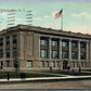 ILION NY NEW HIGH SCHOOL 1916 ANTIQUE POSTCARD