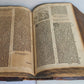 1599 BIBLE in DUTCH MOERENTORF BIBLIA SACRA FOLIO ILLUSTRATED antique 16th CENT.