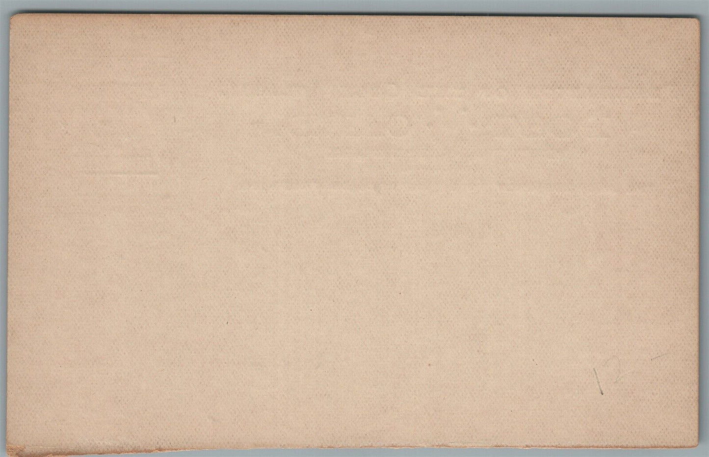 FEDERATION OF COOK ISLANDS ANTIQUE POSTCARD