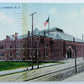 VINTAGE 1913 POSTCARD ARMORY CAMDEN N.J.