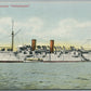 US CRUISER PHILADELPHIA ANTIQUE POSTCARD