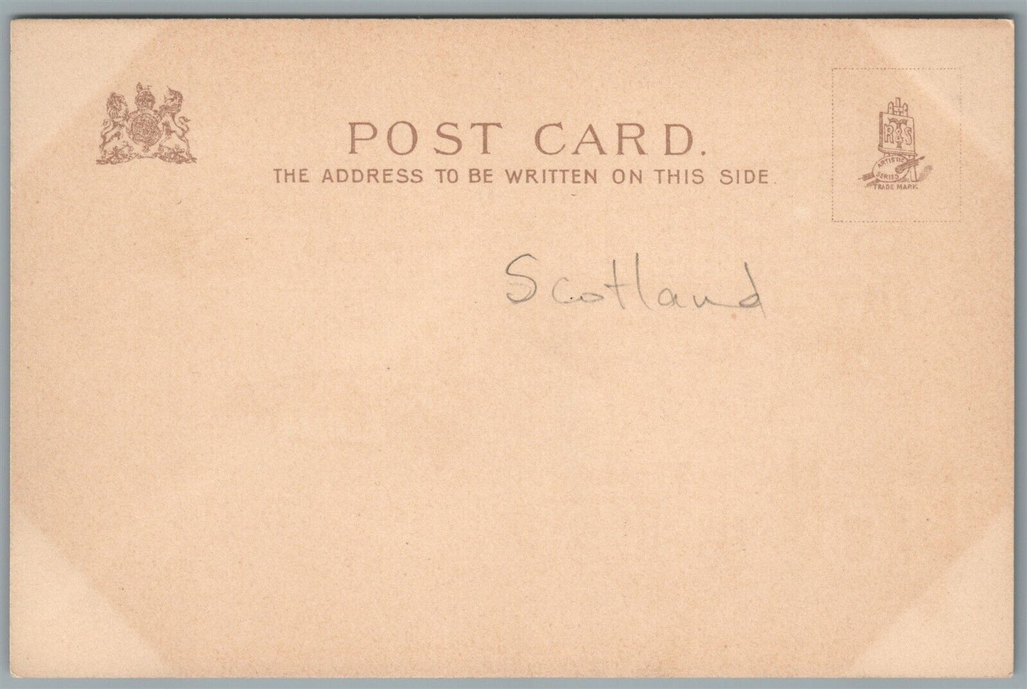 SCOTLAND GLASGOW ST.ENOCH STATION HOTEL ANTIQUE POSTCARD