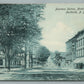 NORTHVILLE NY BUSINESS SECTION NORTH MAIN STREET ANTIQUE POSTCARD