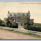 MERCERBURG PA H.W. BYRON RESIDENCE ANTIQUE POSTCARD