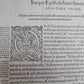 1573 BIBLE in LATIN ILLUSTRATED 3 LARGE FOLIO VOLUMES 16th century ANTIQUE