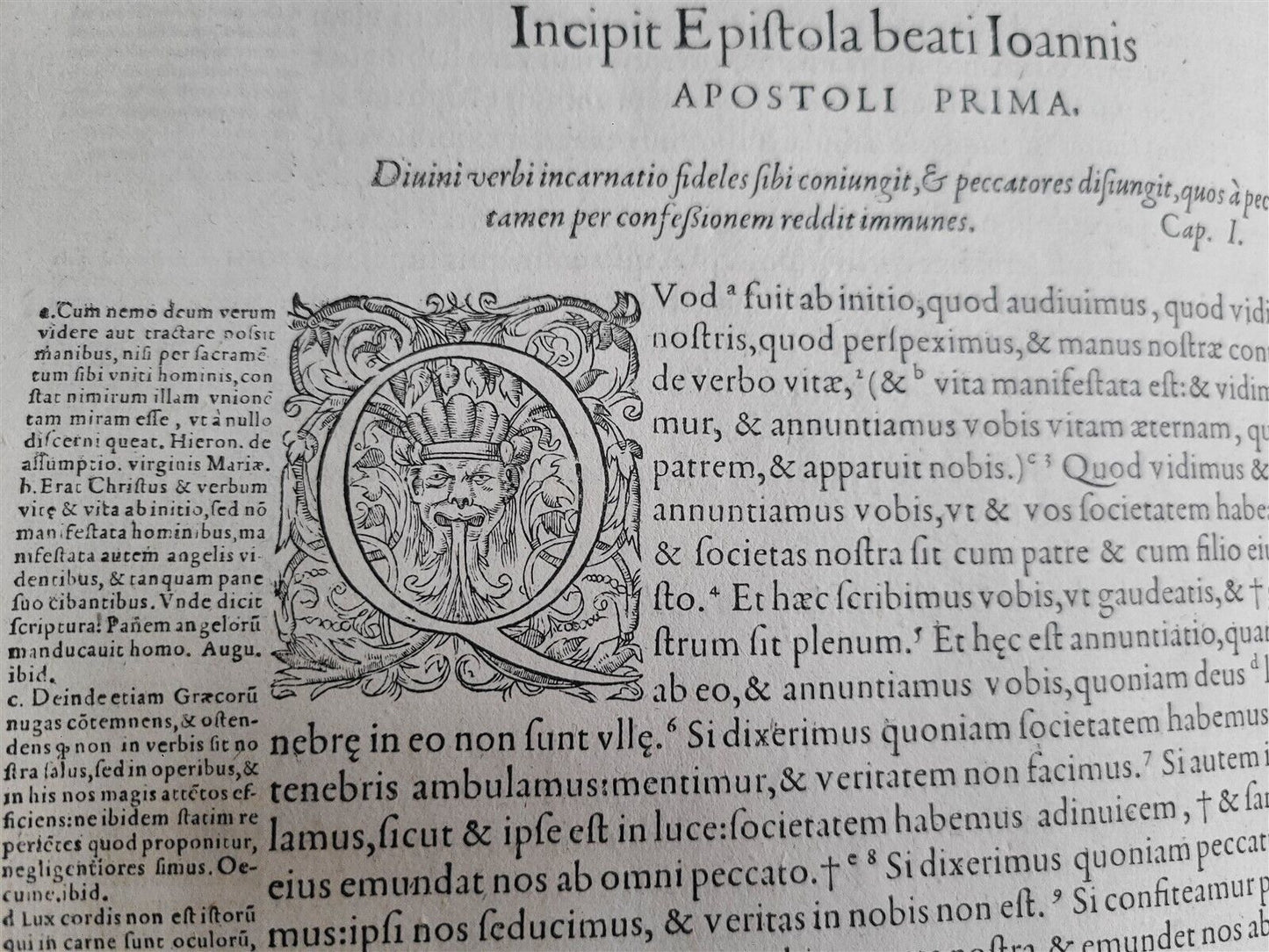 1573 BIBLE in LATIN ILLUSTRATED 3 LARGE FOLIO VOLUMES 16th century ANTIQUE