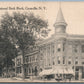 GRANVILLE NY NATIONAL BANK BLOCK ANTIQUE POSTCARD