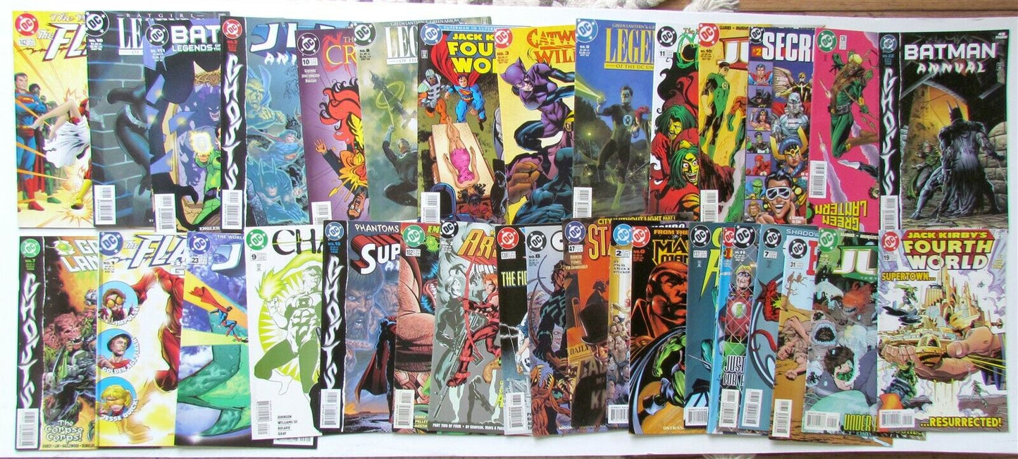 LOT of 34 DC COMICS 1998 mint condition