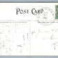 SOUTHPORT ME HENDRICK'S HEAD LIGHTHOUSE 1907 ANTIQUE POSTCARD