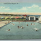 KEYPORT NJ CLIFFWOOD POOL VINTAGE POSTCARD