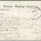 VERONA LAKE NJ BOATING ANTIQUE POSTCARD