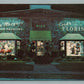 RUNNEMEDE NJ COOK'S FLORIST ADVERTISING VINTAGE POSTCARD