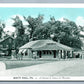 AMITY HALL PA GAS STATION VINTAGE POSTCARD
