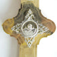 GREEK - RUSSIAN ORTHODOX CHURCH GILT BLESSING CROSS