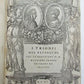 1553 I TRIONFI DEL PETRARCA ILLUSTRATED antique Francesco Petrarch