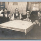 CARDS PLAYING ANTIQUE REAL PHOTO POSTCARD RPPC