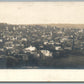 FITCHBURG MA PANORAMA ANTIQUE REAL PHOTO POSTCARD RPPC