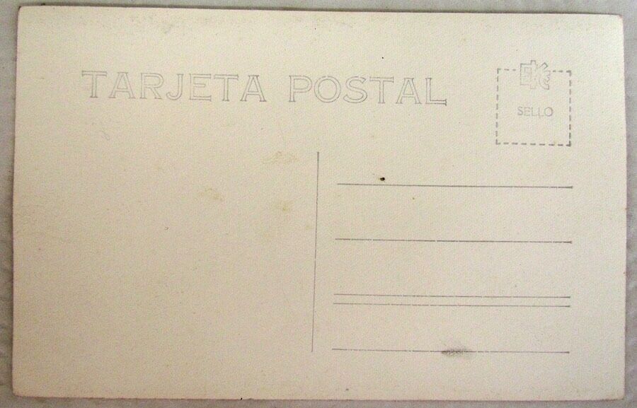 RPPC CUERNAVACA CALLE DE TEPETATES. HACIA MEXICO ANTIQUE REAL PHOTO POSTCARD