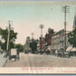 NORWICH NY BROAD STREET ANTIQUE POSTCARD