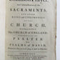 1762 Book of Common Prayer PRINTED by John Baskerville antique in ENGLISH