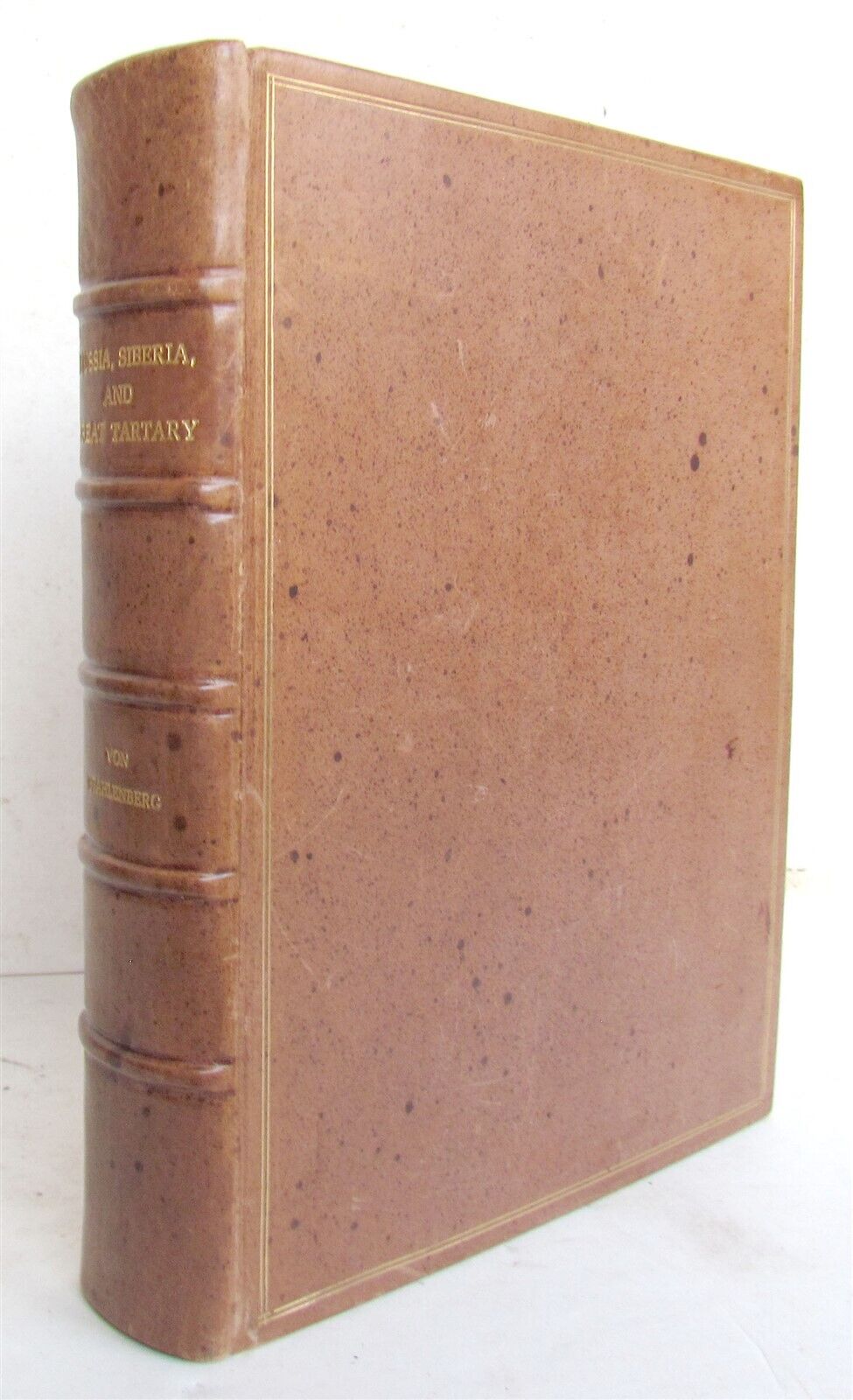 1738 RUSSIA SIBERIA & GREAT TARTARY Description illustrated ANTIQUE in ENGLISH