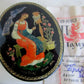 RUSSIAN 1977 PALEKH vintage LACQUER BOX SIGNED HAND PAINTED MUSEUM QUALITY