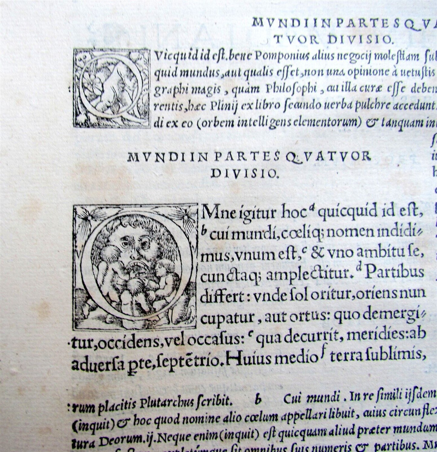 1530 Pomponius Mela De Orbis Situ Libri Tres ANTIQUE in LATIN folio GEOGRAPHY